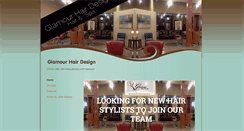 Desktop Screenshot of glamourhairdesign.net